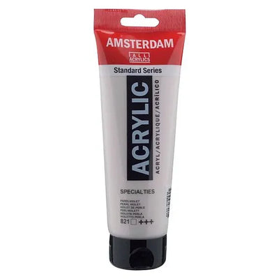 צבע אקריליק אמסטרדם טלנס 250 מ"ל - PEAREL VIOLET 821