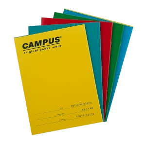 מחברת CAMPUS כריכה צבעונית ספירל 40 דף לשימוש ביתי ומשרדי