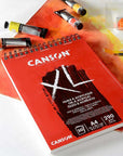 בלוק נייר אקוורל Canson XL 290 גרם בכריכת ספירלה - A3/A4/A5